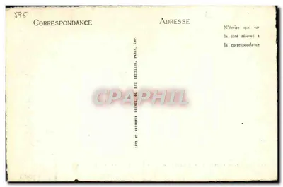 Beaumarchais (Caron de) — Biografie — Imp. Recourbein, Parijs — Achterkant
