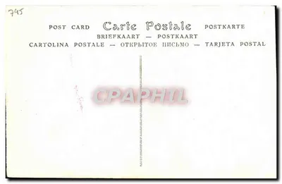 Giuseppe Garibaldi — portret — ND Phot. n° 394 — Achterkant