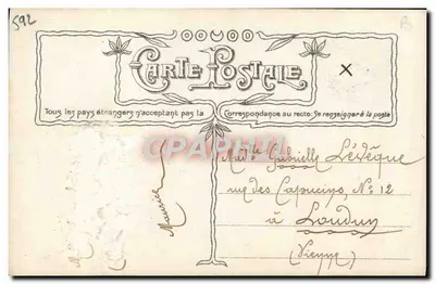 थॉमस दि ला रेनेसांस — कॉर्सिआड — लेस रेन डे ला मोड, संख्या 3377 — पीछे