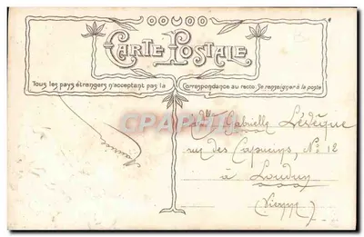 Mlle Goldstein — As Rainhas da Moda — Th. de l'Athénée, Paris — Verso