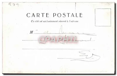 La Petite Marthe — autentyczny portret — AML, nr 201307 — Rewers