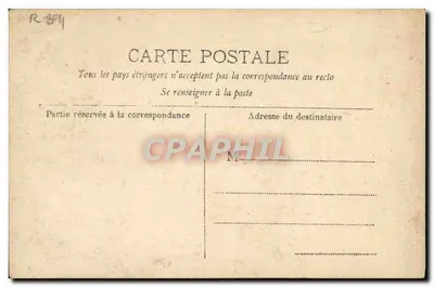 Mme Otéro — portrait en buste avec couronne de fleurs — Boiteurs d'Art, Paris, Série 2095 — Verso