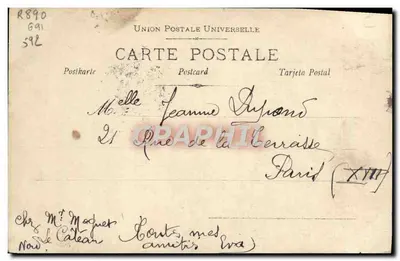 Retrato de mulher — OTERO — Reutlinger Paris S.I.P. n°193/15 — Verso