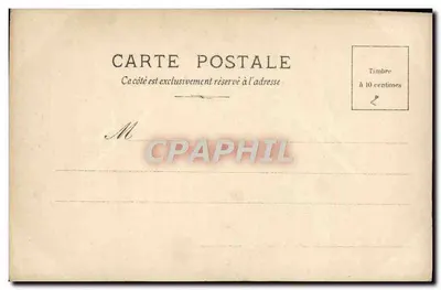 Cleo de Mérode — portrait — S.I.P. PARIS, 3e série N°3 — Verso