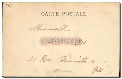 La jolie Cabaretière — Série 92 — JOBIC — Rewers