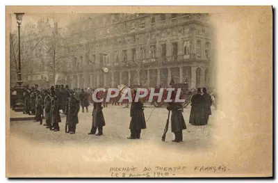 Incêndio do Teatro Francês — 8 de março de 1900 — Edição não identificada