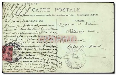 Paris — Le Moulin Rouge — éditeur L. L. (n° 216) — Verso