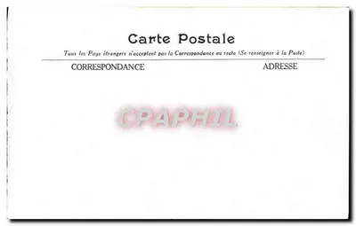 Motyw w stroju orientalnym — Cabaret Ciel — Paryż Montmartre — Rewers