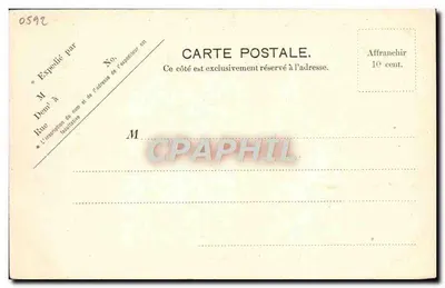 Montmartre — Rue Saint-Vincent. El Cabaret du Lapin agile, el más antiguo de Montmartre — V.P. Paris, No. 7 — Reverso