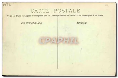 París — Vieux Montmartre — El Cabaret del Conejo Ágil — LL. — N° 717 — Reverso