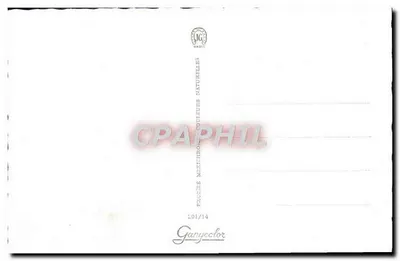 Kobieta w czerwonym kąpielowym stroju — jezioro — Ganycolor Paris — Rewers