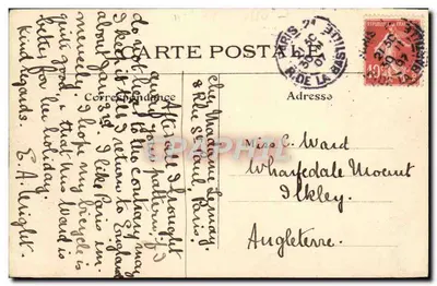 Parigi vissuta — Pescatori parigini — L. J. & Cie, editore, Angoulême-Parigi — Verso