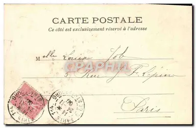 Paris Vécu — Le Marché aux Oiseaux — L. J. & Cie, édit., Angoulême-Paris — Reverso