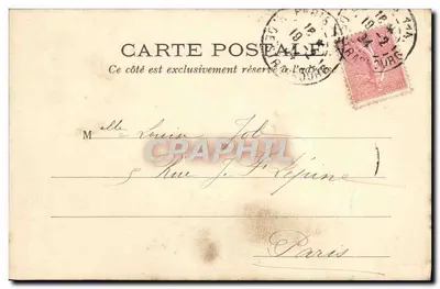Paris Vécu — A Flower Seller — I. J. & Cie, Angoulême-Paris — Back