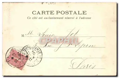 Paris Vécu — Nos Campos-Élisées — Le Carré Marigny — L. J. & Cie, edit. Augoultême Paris — Verso