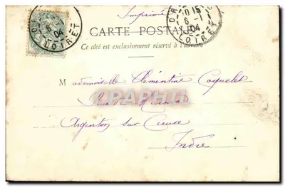 Le Gui — Poème de A. Gaboriaud — Phototypie A. Bergeret & Cie, Nancy — Rewers
