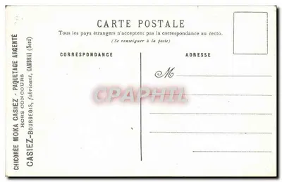 Anémonas fulgens — ilustração botânica — Casiez, Cambrai (Nord) — Verso