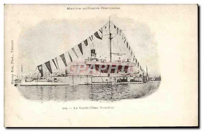 Le Garde-Côtes Tempête — French Navy — Marius Bar, Phot. Toulon, n°104