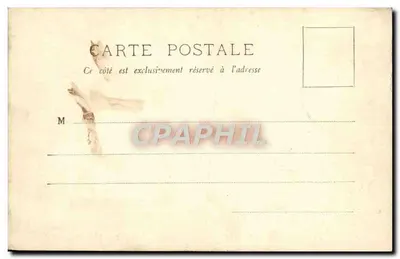 El "Saint-Louis", buque insignia que acompaña al Presidente de la República Francesa en su viaje a Argelia y Túnez (Abril 1903) — A. Bougault, n° 597 — Reverso