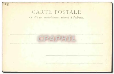 Oorlogsschip Devastation — Parijs, 1941 — uitgever Parijs AE — Achterkant