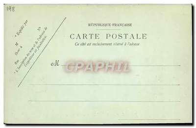 El "Montcalm" Crucero blindado — A. Bougault n°508 — Reverso