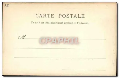 Châteaurenault, krążownik-klucznik — Marynarka Francuska — Fototypia Marius EAF, Toulon, n°60 — Rewers