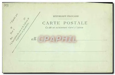 „Vauban”, pancernik w podróży — A. Bougault, n° 586 — Rewers