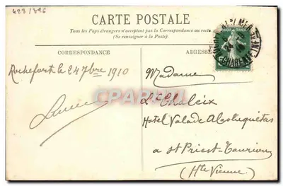 Le Bouvines — Torpedero — LL. — Marina de Guerra — Reverso