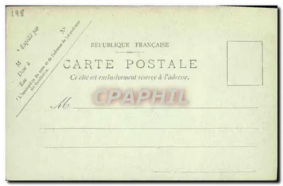 Le Descartes, Tweede klasse kruiser — A. Bougault, nr. 550 — Achterkant