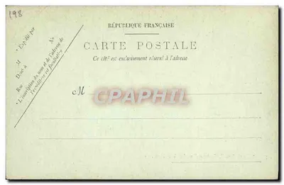 Le d'Assas — Kruiser van de 2e klasse — A. Bougault — Achterkant