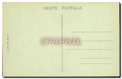 Cuirassé Paris — Statek wojenny na morzu — Wydawca Laurent-Nel, Rennes, numer 2564 — Rewers