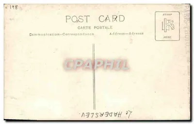 Le HADERSLEV — statek parowy — n°198 — Rewers