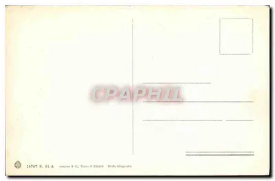 Jachtowie na morzu — Szwajcaria — wydawca Brunner & Cie, Zurych, nr 15787 8. 01-A — Rewers