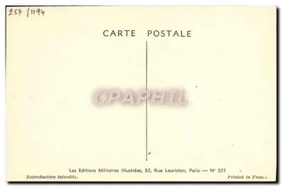 Exército Britânico - Infantaria - Uniforme de Guerra — Les Editions Militaires Illustrées, N° 557 — Verso