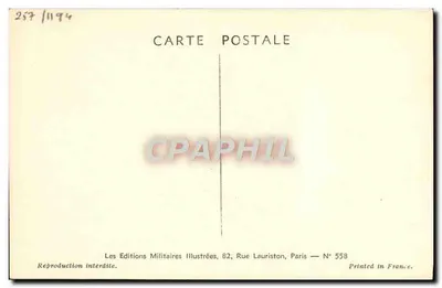 Exército Britânico — Horse Guard — MAORI FOUSSAINT 1940 — Verso