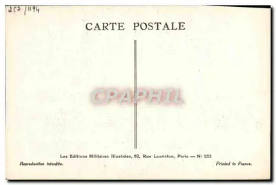 Camerun Highlanders — Britse Armee — Mauric Toustaint 1939 — Achterkant