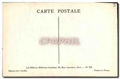 Lijninfanterie — Soldaat bij een tanks — Mauné Faussant 1929 — Achterkant