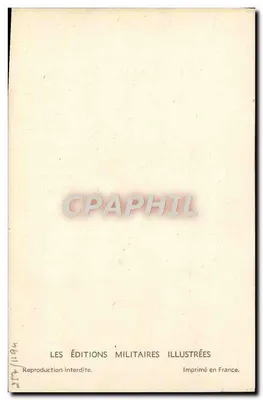 Infantaria — Oficial 1940 — Les Éditions Militaires Illustrées, Série I, N° 20 — Verso