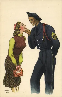 Caçadores alpinos — Uniforme — Editor Mirambeau & Cie, Paris, série « Uniformes », n°6