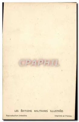 Infanterie — Officier 1940 — Uitgever: Les Éditions Militaires Illustrées, N° 20 — Achterkant