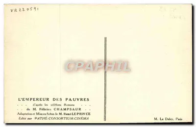 포도 수확 — 영화 장면 — Pathé-Consortium-Cinéma — 뒷면
