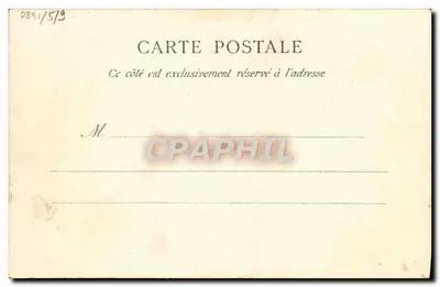 PARIS — Jardim das Plantas — Os Elefantes — Verso