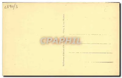 Velho Paris — A Cour de Rohan (extremidade da rue du Jardinet) — S. Monnars — Verso