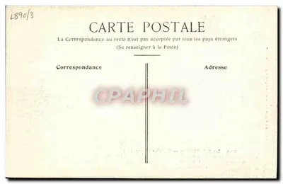 La Belpétrière — Hospital Real, sito del antiguo Pequeño Arsenal — editor: Coll. du Vieux Paris & Cie — Reverso