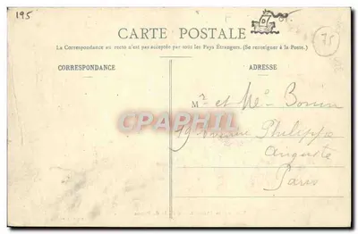 Sanatorium Minoret — Galerie de Repos — éditeur Gauvrot — Rückseite