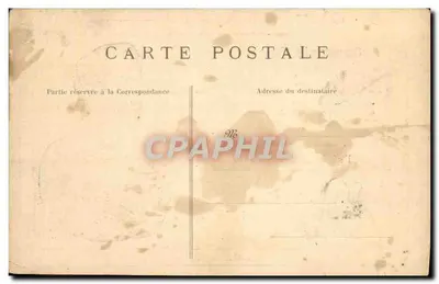 Bilhete postal antigo Lembrança das grandes festas da mutualidade Emilie Loubet 1905 — Verso