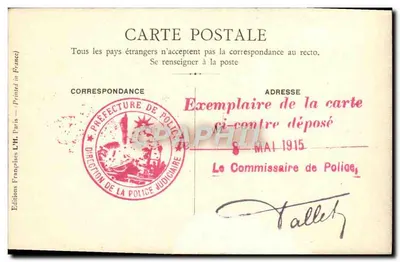 Battaglia di Steinbach-Cernay — I Cacciatori a piedi — Edizioni L.H. Paris — Verso