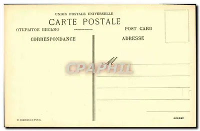 O vestuário do prisioneiro de guerra — desenho de Ferran — 63, Avenida dos Campos Elísios, Paris — Verso