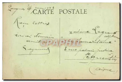 POUGUES-les-EAUX — Les Daims — Coleção M.D. — Verso