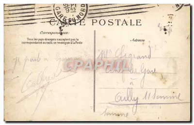 Wnętrze Pałacu Termów — Muzeum Cluny — n°479 — Rewers